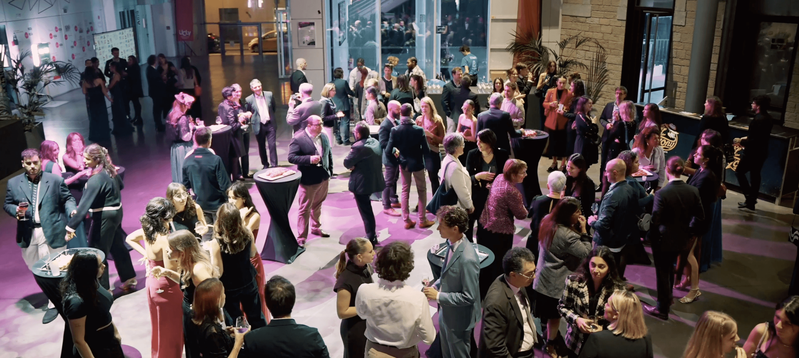 Arrivée des invités