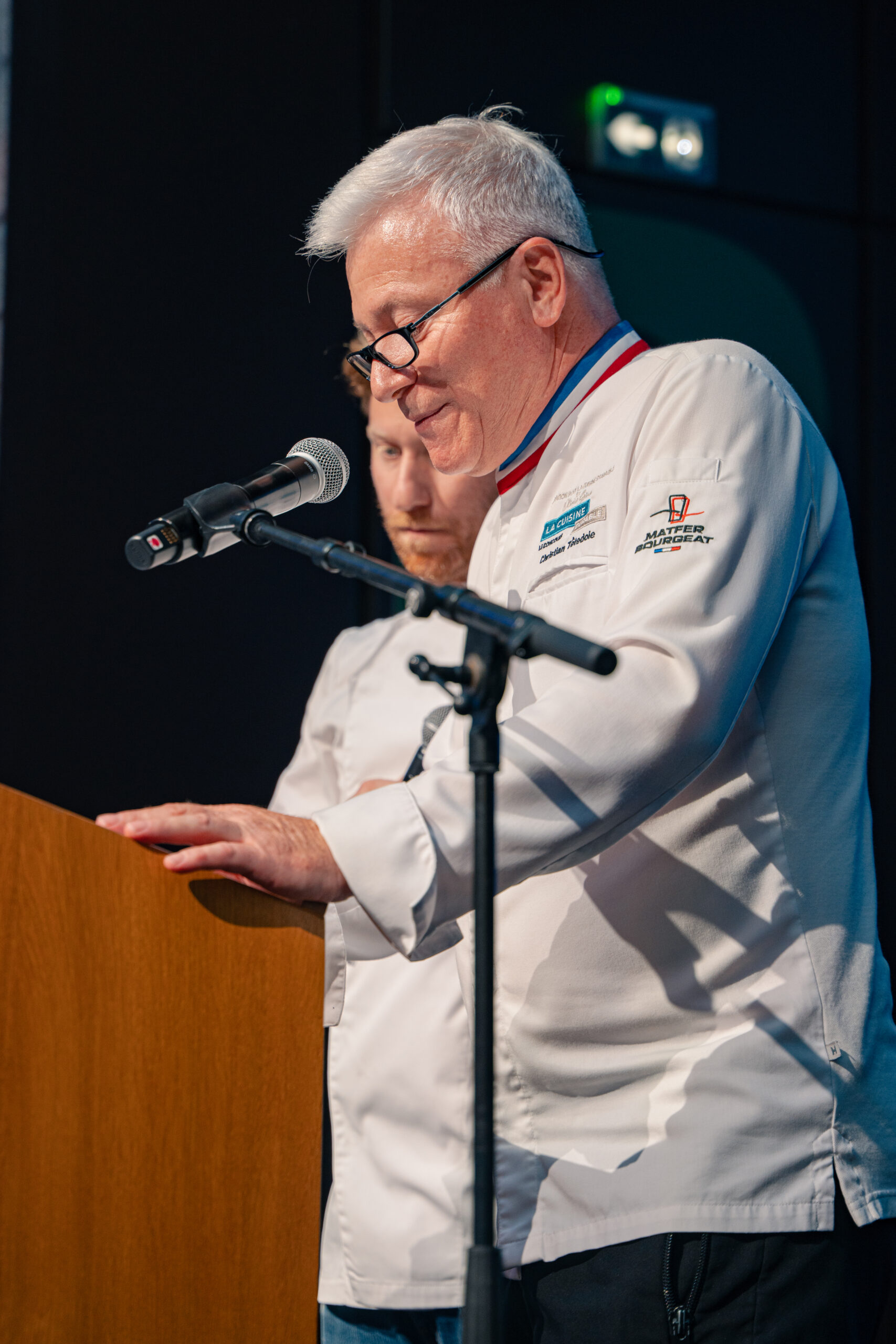 Prise de parole du chef Christian Têtedoie au Gala UCLy