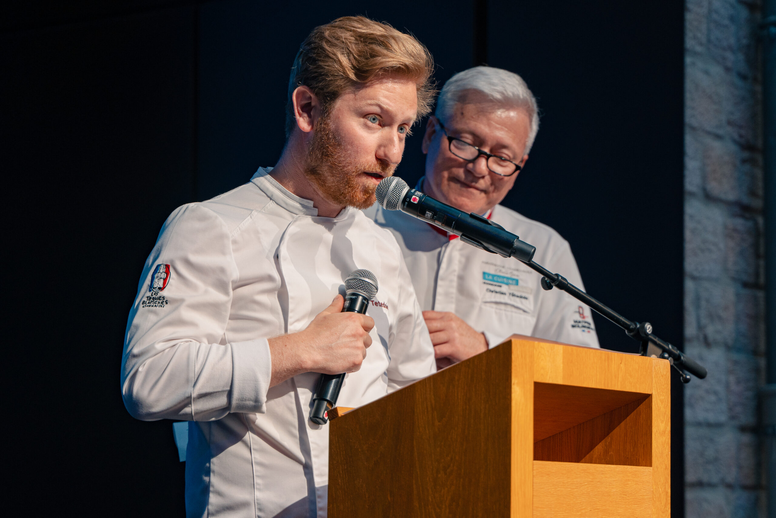 Les chefs Christian et Jean-François Têtedoie au Dîner de Gala UCLy 2026